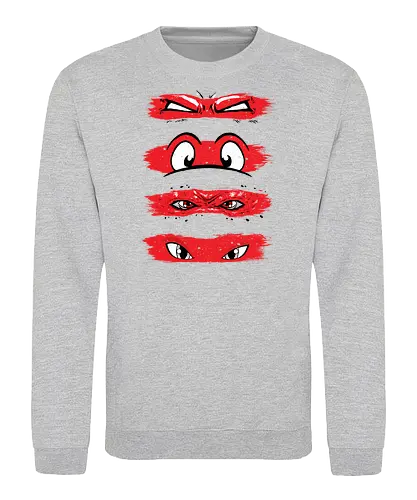 Turtle Ink Swipe - turtles, tnmt, hero turtles - Sweatshirt