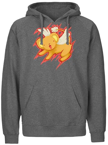 The Clow King - lion, king, könig, löwe, card, captor, sakura, anime, magic, cards, karten - Fairtrade Hoodie