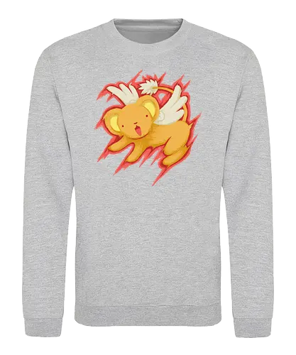 The Clow King - lion, king, könig, löwe, card, captor, sakura, anime, magic, cards, karten - Sweatshirt