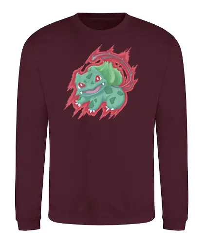 The Grass King - lion, löwe, king, könig, pocket, monster, grass, pflanze, retrogaming, classic games - Sweatshirt