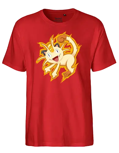 The Payday King - king, könig, lion, löwe, katze, cat, payday, zahltag, meow, miau, pocket, monster, gaming, classic games, retrogaming - Fairtrade T-Shirt