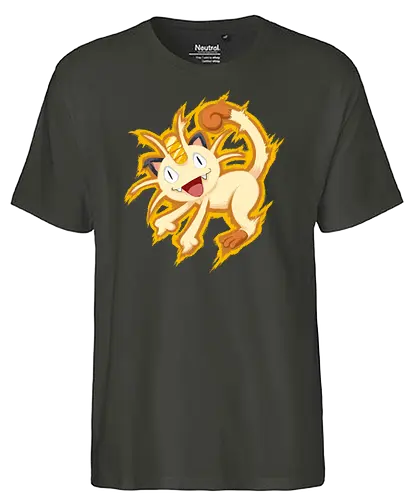 The Payday King - king, könig, lion, löwe, katze, cat, payday, zahltag, meow, miau, pocket, monster, gaming, classic games, retrogaming - Fairtrade T-Shirt