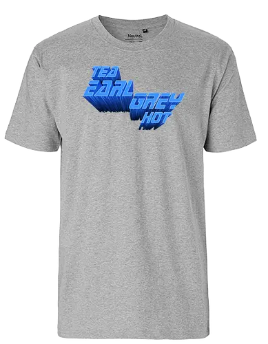 Earl Grey - picard, captain, drink, scifi, meme, replicator, replikator, tng, t - Fairtrade T-Shirt
