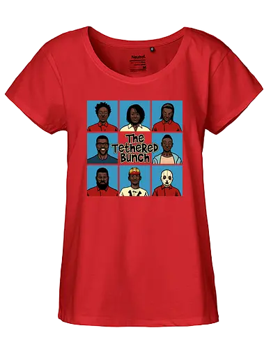 The tethered Bunch - us, wir, mashup, get out, horror, umbrella, academy - Fairtrade Girl Shirt