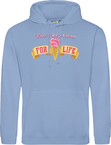 free ice cream for life