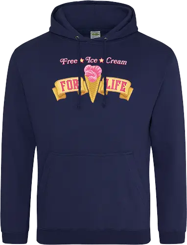 free ice cream for life