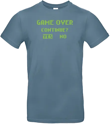 Game over - game over, gaming, you died, continue - Standard T-Shirt
