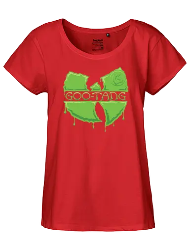 goo tang - woo, tang, Goo, Slime, hiphop, mashup - Fairtrade Girl Shirt