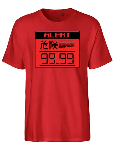 ALERT 99.99 - metal, solid, snake, gaming - Fairtrade T-Shirt