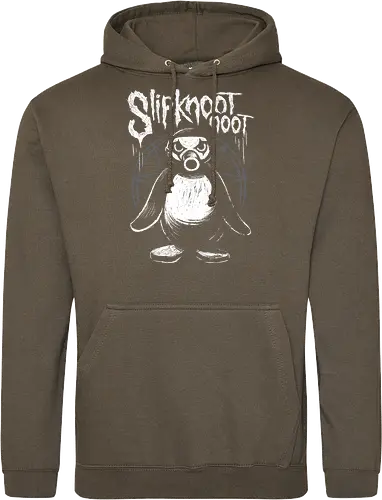 Slipknootnoot - penguin, pinguin, Noot, metal, Metalshirt, bandshirt, mashup - Standard Hoodie