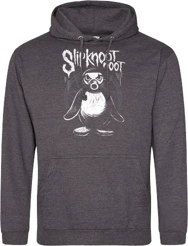 Slipknootnoot - penguin, pinguin, Noot, metal, Metalshirt, bandshirt, mashup - Standard Hoodie