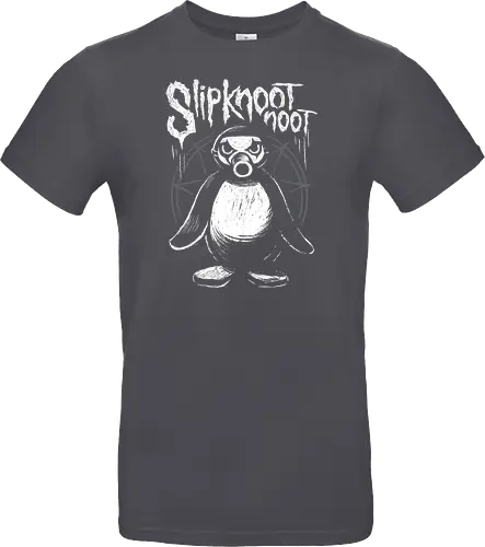 Slipknootnoot - penguin, pinguin, Noot, metal, Metalshirt, bandshirt, mashup - Standard T-Shirt