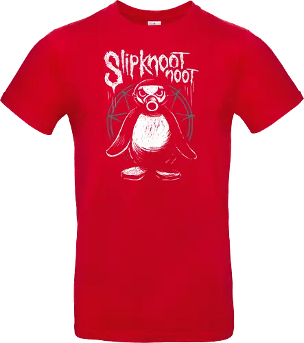 Slipknootnoot - penguin, pinguin, Noot, metal, Metalshirt, bandshirt, mashup - Standard T-Shirt