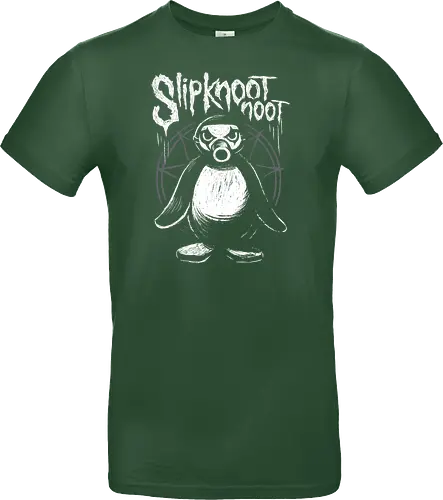 Slipknootnoot - penguin, pinguin, Noot, metal, Metalshirt, bandshirt, mashup - Standard T-Shirt
