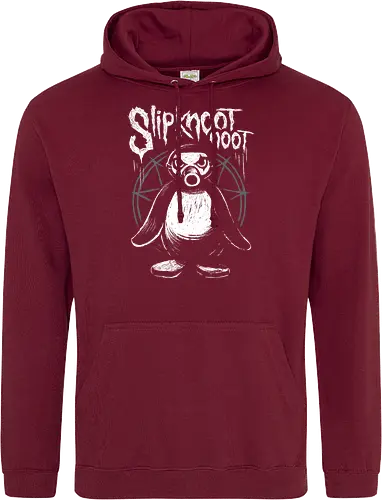 Slipknootnoot - penguin, pinguin, Noot, metal, Metalshirt, bandshirt, mashup - Standard Hoodie