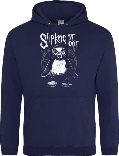 Slipknootnoot - penguin, pinguin, Noot, metal, Metalshirt, bandshirt, mashup - Standard Hoodie