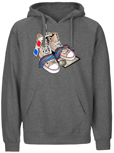 10th Gr - Doctor, 10th doctor, david tennant, bbc - Fairtrade Hoodie