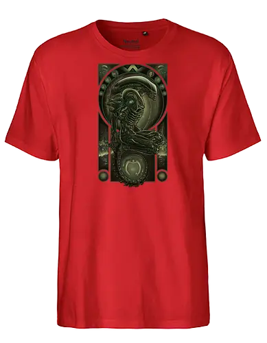 Parasite - alien, aliens, ripley, h.r.giger - Fairtrade T-Shirt