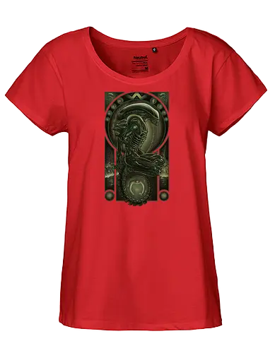 Parasite - alien, aliens, ripley, h.r.giger - Fairtrade Girl Shirt