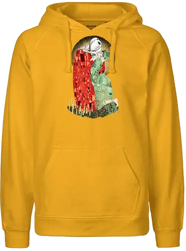 The Bloody Kiss - gary oldman, fantasy, vampire, vampir, art, kunst, dracula, bram stoker - Fairtrade Hoodie