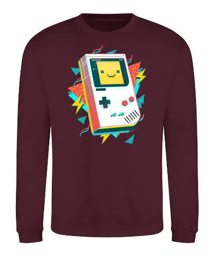 My Boy - gaming, 80s, 90s, retro, handheld, console, pixel - Sweatshirt