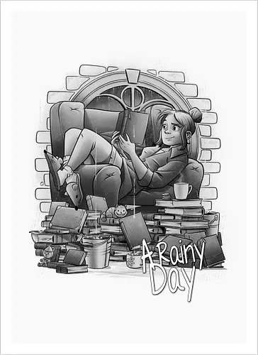 A rainy day