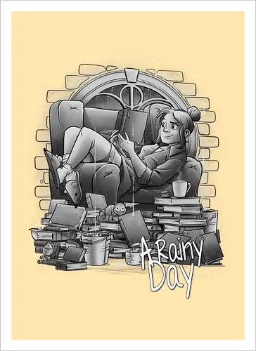 A rainy day