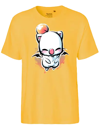 Kupo Watercolor - mog, final, mascot, ff7, Final - Fairtrade T-Shirt