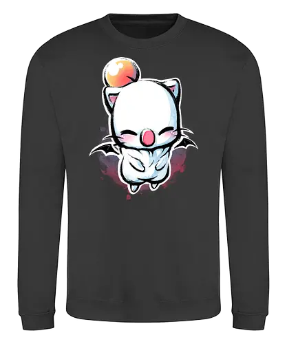 Kupo Watercolor - mog, final, mascot, ff7, Final - Sweatshirt