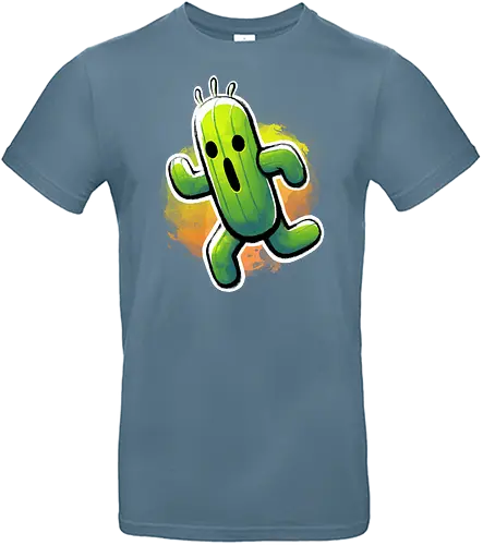 Cactus Watercolor - kaktus, final, fantasy, enemy, boss, fight, Kaktus - Standard T-Shirt