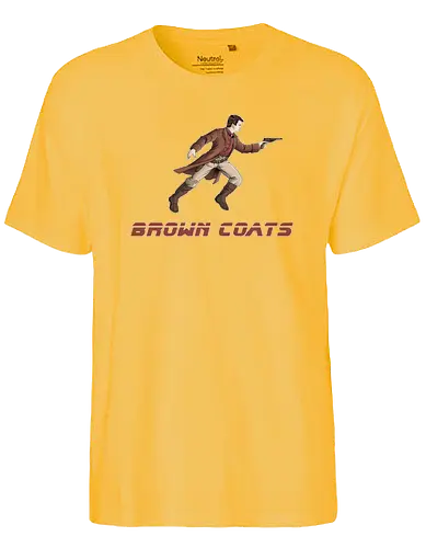 Brown Coats - firefly, serenity - Fairtrade T-Shirt