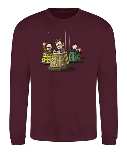 Bump the Doctor - Doctor, drwho, bbc, dalek - Sweatshirt