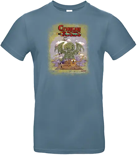 Cthulhu Rises - cthulhu, lovecraft, finn, jake - Standard T-Shirt