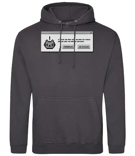 Alert cat - cat, katze, videos, kitten, kitty, Fehler - Standard Hoodie