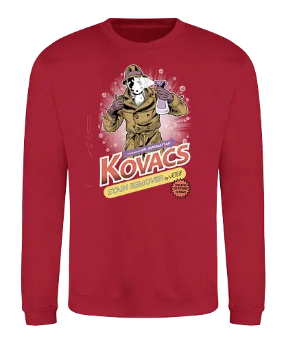 Kovacs Stain Remover - watchmen, rorschach, kovac, dr manhattan - Sweatshirt