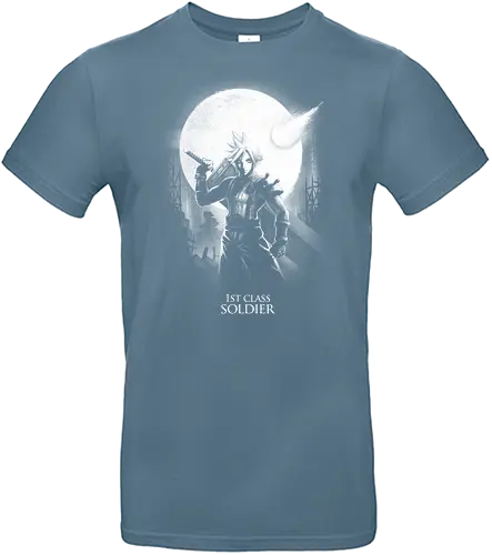 Final moon - gaming, ff7, ffvii, 1st Class Soldier, cloud - Standard T-Shirt