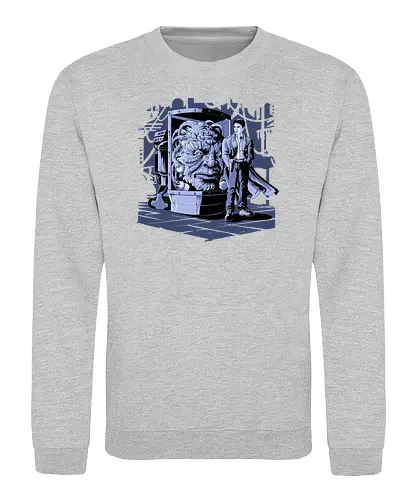 Old Acquaintances - drwho, bbc, face of boe, gesicht von boe, torchwood, Doctor, jack harkConsoles - Sweatshirt