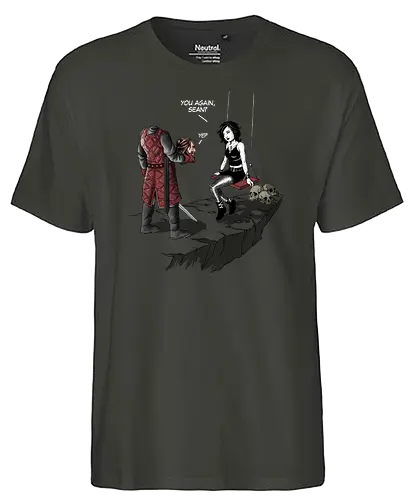 Sean Insists - sandman, sean bean, death - Fairtrade T-Shirt