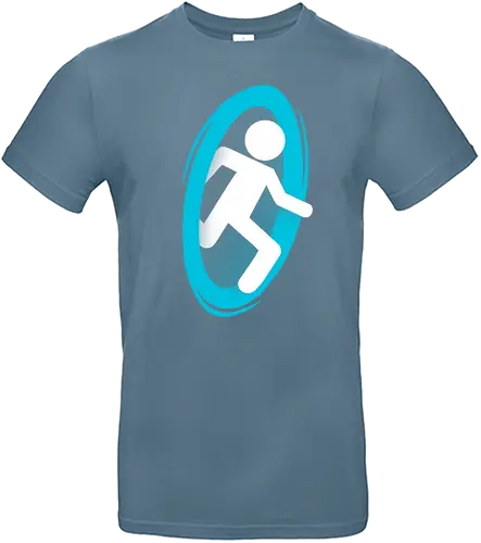 Portal shirt A - gaming, portal, fun, shirt, Portal A, Set - Standard T-Shirt