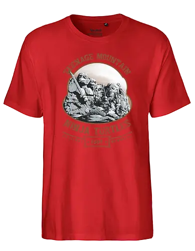 Teenage Mountain Ninja - tmnt, mount rushmore - Fairtrade T-Shirt