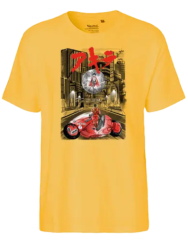 Welcome to Neo Tokyo - akira, anime, film, movies, neo tokyo, postcard - Fairtrade T-Shirt