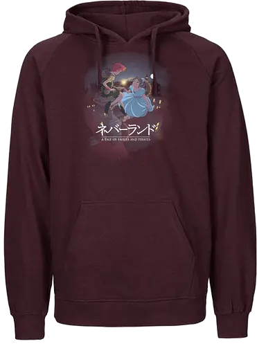 To Neverland - peter pan, wendy - Fairtrade Hoodie