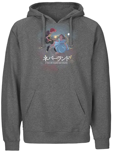 To Neverland - peter pan, wendy - Fairtrade Hoodie