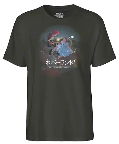 To Neverland - peter pan, wendy - Fairtrade T-Shirt