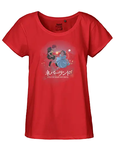 To Neverland - peter pan, wendy - Fairtrade Girl Shirt