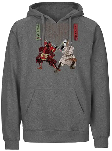 Umne No Ketto - duel, battle, lightsaber, sci fi, science fiction, space opera - Fairtrade Hoodie
