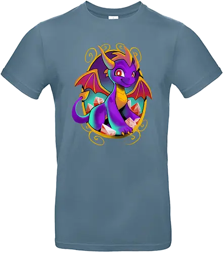 Childhood Dragon - dragon, drache, gaming, retrogames, adventure - Standard T-Shirt