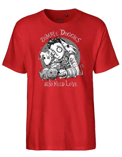 Zombie Doggies - frankenweenie, tim burton - Fairtrade T-Shirt