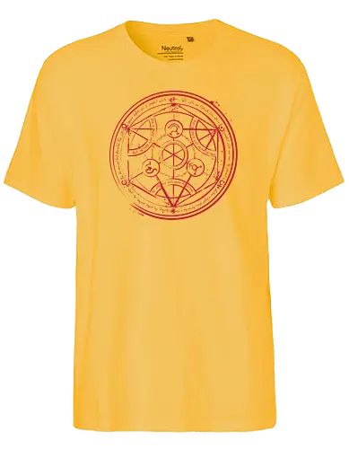 Transmutation Circle - anime, fullmetal alchemist, human transmutation, tv show - Fairtrade T-Shirt