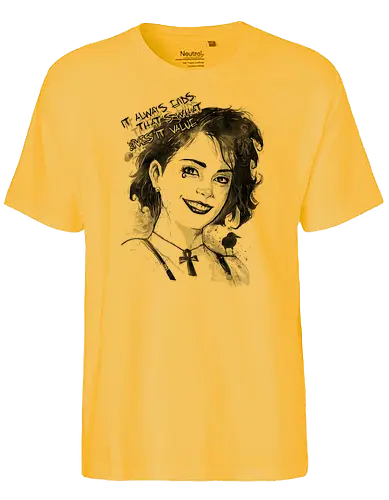 Dead Smile - sandman, neil gaiman, gaiman, comics, death - Fairtrade T-Shirt